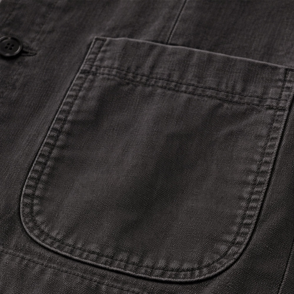 Men's Unstructured Patch-Pocket Blazer, Warm-Weather Woven Jacket